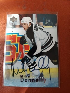 1995-96 Be A Player Autographs #S80 Mike Donnelly - Picture 1 of 2