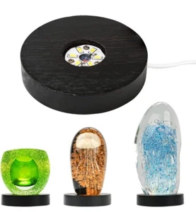 ✅✅Wood LED Base Lights Base for Acrylic, Resin, Crystal, Glass Art ✅✅ - Picture 1 of 5