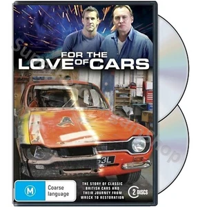 For the Love of Cars (DVD, 2013, 2-Disc) PAL Region 4 (Philip Glenister) SEALED - Picture 1 of 5