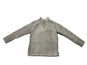 True Grit 1/4 Zip Frosty Tipped Pile Pullover Fleece Jacket, Men’s Size Small - Picture 1 of 9