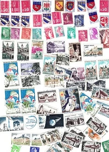 LOT DE 91 TIMBRES ANCIENS  OBLITERES . FRANCE .   - Picture 1 of 1