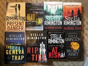 8 paperback books by Stella Rimington the Liz Carlyle series #1 2 4 5 6 7 9 10 - Picture 1 of 1