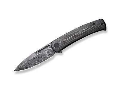 CIVIVI Caetus CF Damascus Taschenmesser Damast Liner Lock Folder - 01WE1009DAM