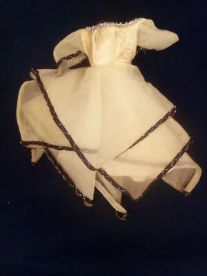 复古 Marie Osmond 电视时装 9818 黄色芭比娃娃超级巨星礼服  — 第 1/4 张图片