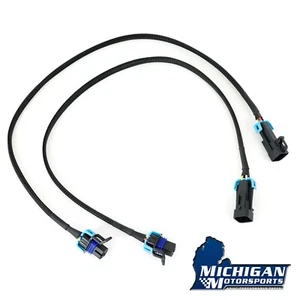 O2 Oxygen Sensor Extension Wire Harness Pair - 24" LS1 LS2 LS6 GM 02 Header - Picture 1 of 8