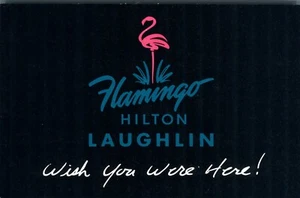 Postal publicitaria de Wish You Were Here de Flamingo Hilton Laughlin Hotel Nevada - Imagen 1 de 2