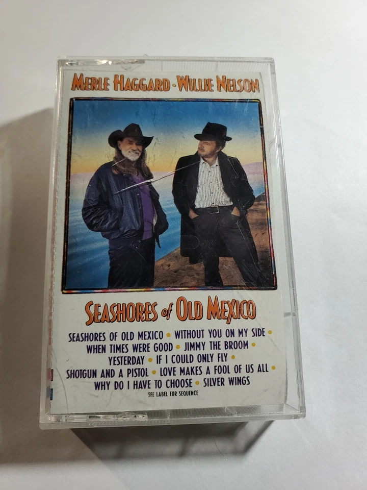 Merle Haggard - Willie Nelson ( Seashores Of Old Mexico) VERY GOOD- CS3 - Image 1 of 1