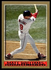 1996 Topps Matt Williams San Francisco Giants #12