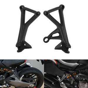 Fit For Ducati Monster 821 2017-2020 Rear Left & Right Foot Peg Mount Bracket - Picture 1 of 11