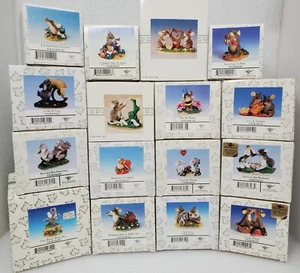 *Romantico* Lotto di 16 statuine Charming Tails - Scegli tu! *Firmato* Amore/Romanzo - Foto 1 di 108