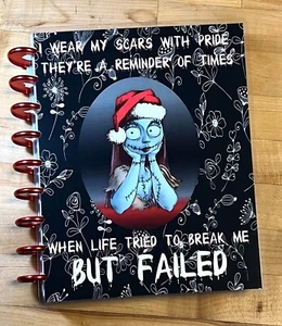 Sally Night B4 Weihnachten Halloween Cover Set 4 Verwendung mit dem klassischen Happy Planner- - Bild 1 von 3