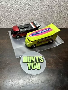 Hot Wheels 1998 Van de Kamp's VW Bus Fish-O- Saurs & Drag Truck - Picture 1 of 17