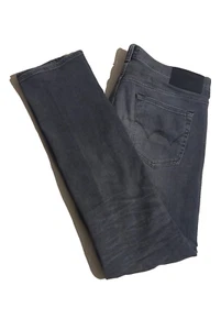 Pantalones de mezclilla para hombre Edwin ED‐80 grises japoneses ajustados cónicos 34x34 lavado carbón - Imagen 1 de 13