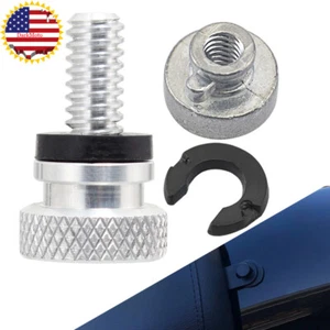 Chrome Rear Seat Bolt Fender Screw Nut Mount Kit For Harley Davidson 1996-2024 - Bild 1 von 20