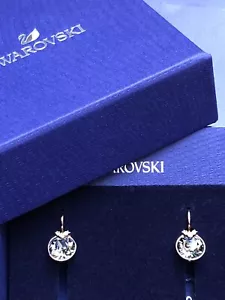 Orecchini a goccia Swarovski Bella V grigio, placcato oro rosa - Foto 1 di 6