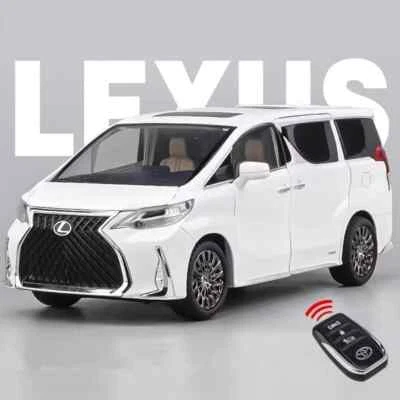 1:24 Lexus LM300 MPV Alloy Car Model Diecast Toy Vehicle Car Model Sound  Light - Image 1 of 4