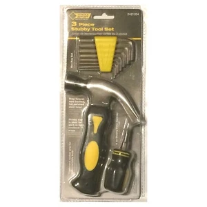 Stahlgriff 3-teiliges kurzes Werkzeugset, # 2421204, 843518086988 - Bild 1 von 2