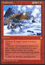 Avalanche X4 (Ice Age) MTG (NM) *CCGHouse* Magic