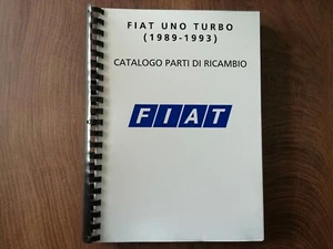 FIAT UNO TURBO 1989-1993 Catalogo Parti di Ricambio  m-t - Foto 1 di 4