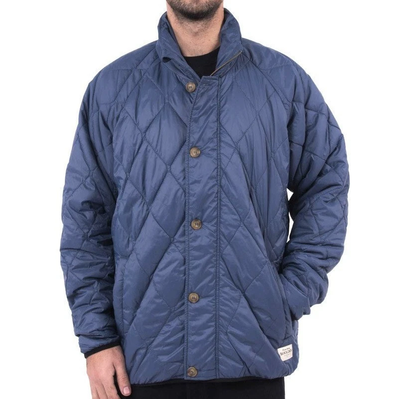 Chaqueta de lujo aislada de madera de roble Holden Snow para hombre - índigo vintage - mediana - nueva con etiquetas  Foto 1 de 2