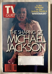 TV GUIDE-NOVEMBER 14-20 1992-THE SHAPING of MICHAEL JACKSON-GRAND RAPIDS EDITION - Picture 1 of 4