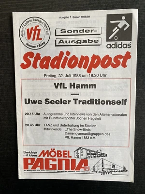 22.07.1988 VfL Hamm 1883 e.V Uwe Seeler Traditionself - Bild 1 von 4