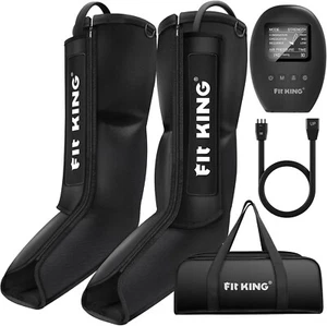 FIT KING Leg Compression Machine Calf, Foot Helps Relieve Swelling Pain Relief - Picture 1 of 8