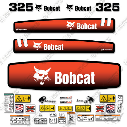Bobcat 873 Turbo Skid Steer Vinyl Decal Sticker Set – Made In USA, Authentic Branding