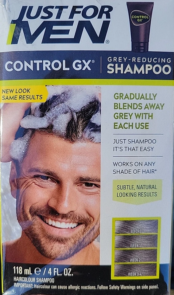 (Paquete de 3) Champú Reductor Gris Solo Para Hombres ControlGX NUEVO  Foto 1 de 1