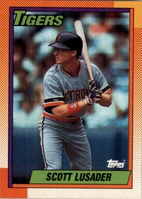 1990 Topps MLB Scott Lusader #632 - Image 1 of 2