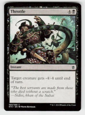 Khans of Tarkir #93 Throttle - Image 1 of 2