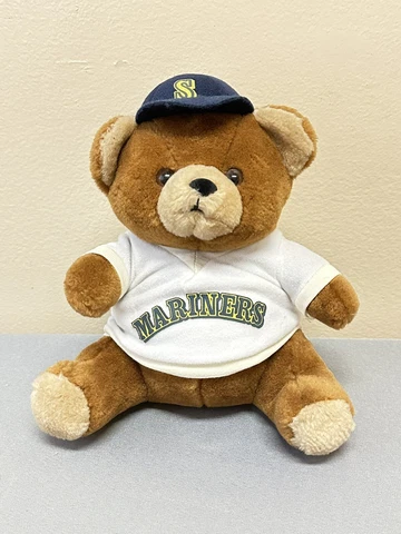 Seattle Mariners 9” Plush MLB Teddy Bear Steven Smith Stuffed Animals Cover