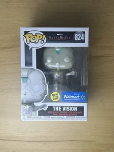 Funko Pop! Vinyl: Marvel - The Vision #824 Walmart Exclusive + Pop Protector - Bild 1 von 6