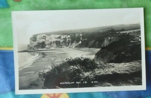 Postcard Whitecliff Bay Isle of Wight IOW G Dean RP - Picture 1 of 2