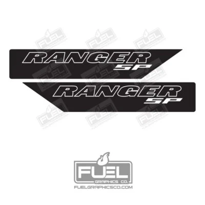 Polaris Ranger 570 SP Premium Vinyl Decal 2-Pack - 2023-25 - Image 1 of 2