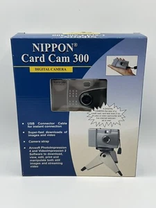 Nippon Card Cam300 Digital Camera USB Strap Camcorder Webcam Hand Held - Picture 1 of 2