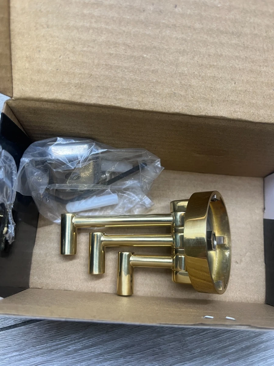 Alno Linear Towel Hook - 1-3/16" Wide Solid Brass In Polished Nickel Finish