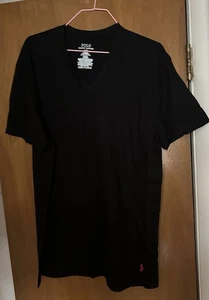 Nueva Camiseta Negra Ralph Lauren Talla Grande 100% Algodón - Imagen 1 de 12
