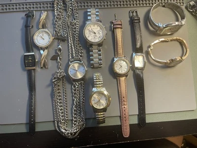 Huge Watch Lot Luxury Fashion Men’s & Women's - 9 ALL RUNNING - Image 1 of 4