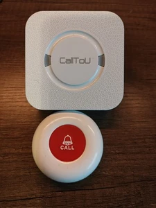 CallToU Caregiver Pager Wireless Call Button Nurse Alert System – 1 Transmitter - Picture 1 of 4