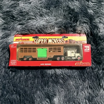 Majorette Super Movers 600 Series Cattle Truck Transporters - RARE - Image 1 of 2