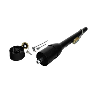 32"Tilt Steering Column with Ignition Key Floor Shift for GM Chevy Pontiac Black - Foto 1 di 7