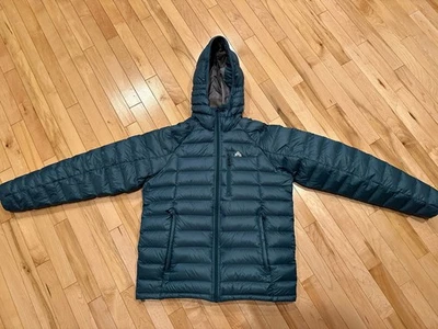 Eastern Mountain Sports EMS Feather Pack Down Jacket Men's Size Med, Green Color - Image 1 of 4