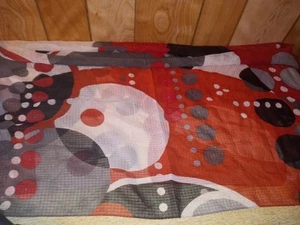 Vintage 80s Frank Lloyd Wright Museum Of Modern Art Scarf - Picture 1 of 5