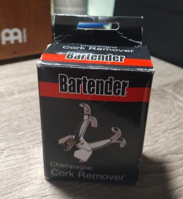 Bartender Champagne Cork Remover DLINE 7013 Wine Bottle Opener NEW in Box - Image 1 of 4