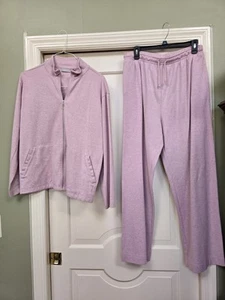 Giacca e pantaloni sportivi rosa Nordstrom 2 pezzi donna usati in ottime condizioni - grandi - Foto 1 di 5