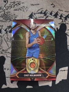 2024-25 Topps Chrome #BOD-8 Chet Holmgren Ball of Duty Refractor - Picture 1 of 2