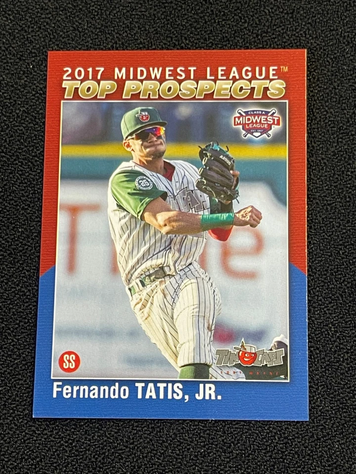 2017 Fernando Tatis Jr. Midwest League Top Prospects Minor League RC Rookie - Image 1 of 1