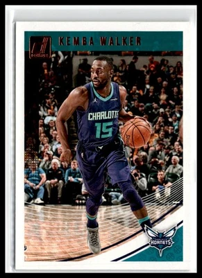 Kemba Walker 2018-19 Donruss #8 Charlotte Hornets - Image 1 of 2