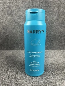 Harry's 2 In 1 Shampoo & Conditioner Anti Dandruff 14 Fl Oz FREE SHIPPING - Picture 1 of 8